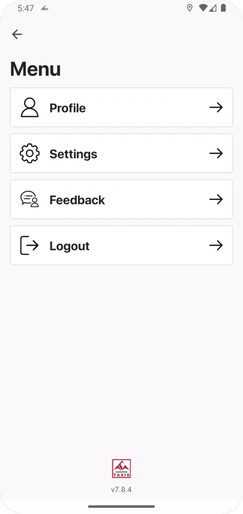 Associated Taxis Driver Screenshots