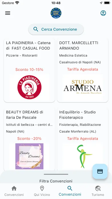 Screenshot di Asso Cral +