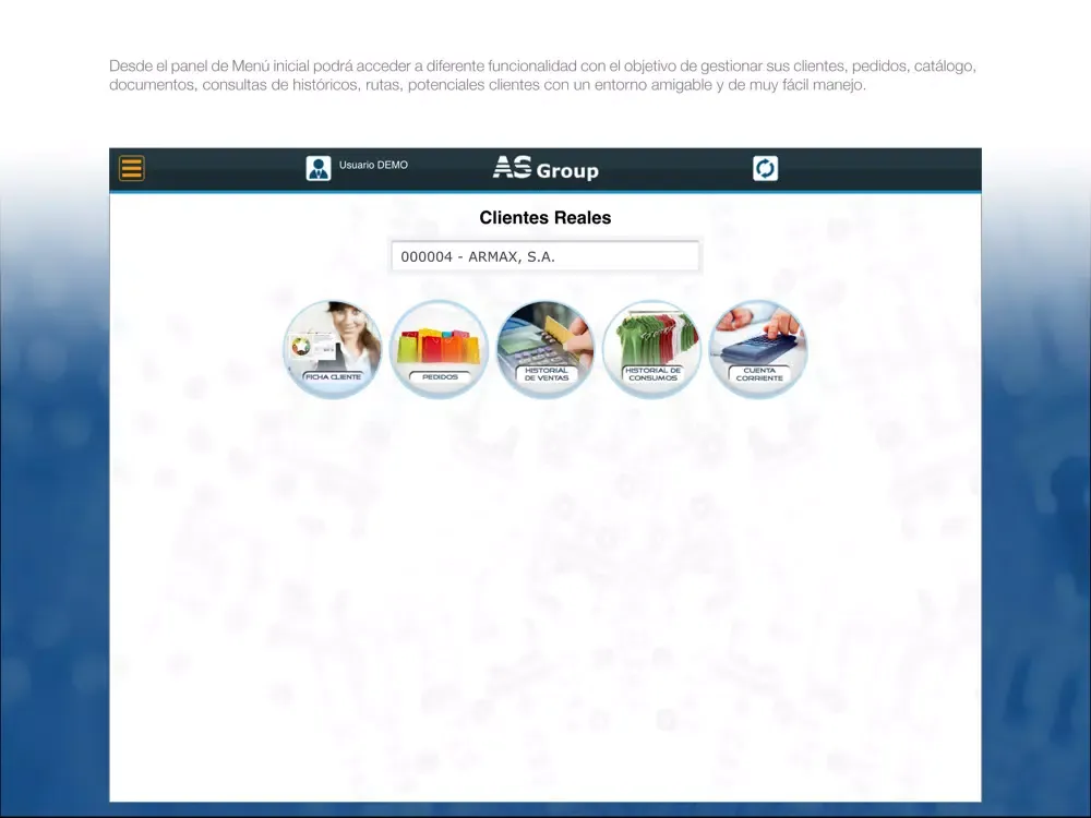 Captures d'écran de AS Fuerza de Ventas iPad 