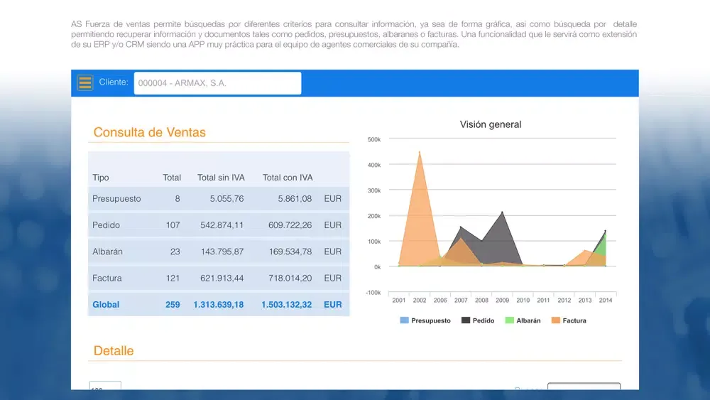 Captures d'écran de AS Fuerza de Ventas