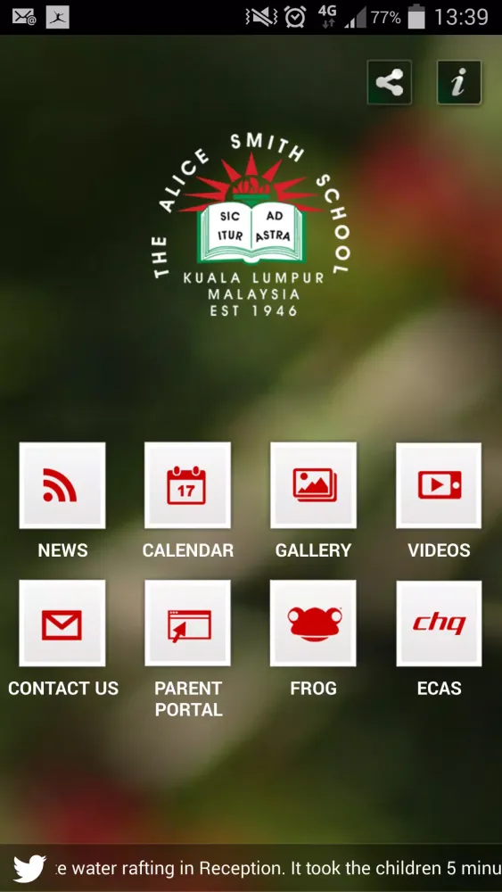 Alice Smith School Parent App سکرین شاٹس