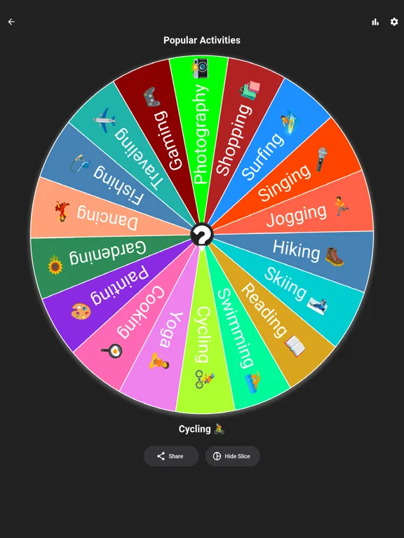 Zrzuty ekranu List and Wheel: Random Decider iPad 