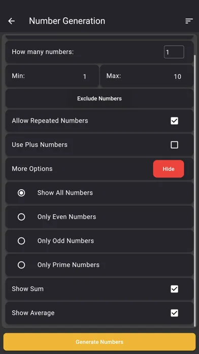 Zrzuty ekranu List and Wheel: Random Decider