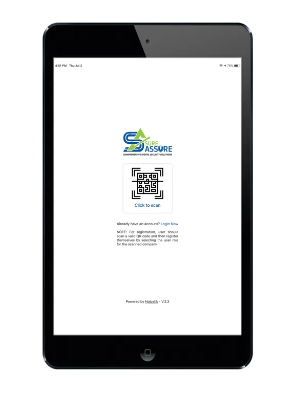 Скриншоты SureAssure iPad 