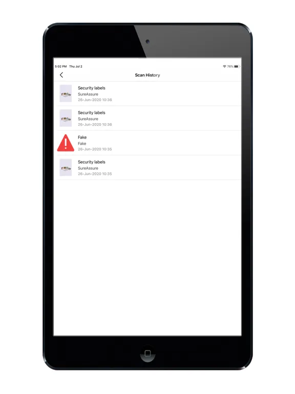 Скриншоты SureAssure iPad 