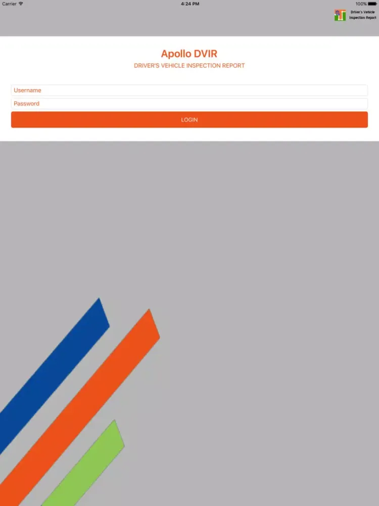 Screenshot di Apollo DVIR iPad 