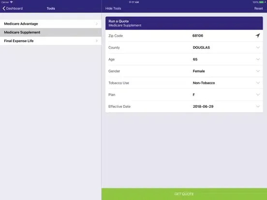 TAG Quoting iPad  স্ক্রিনশট