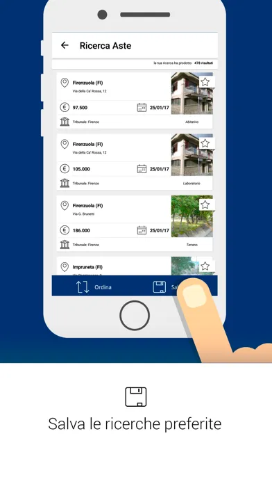 Capturas de pantalla de Tribunale di Firenze