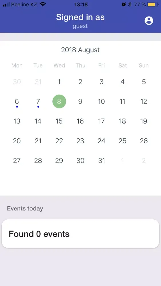 Captures d'écran de astana hub app