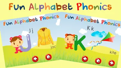 Captures d'écran de English Alphabet Dice ABC Song