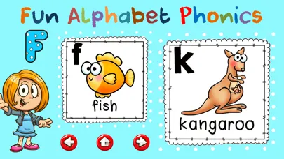 Captures d'écran de English Alphabet Dice ABC Song