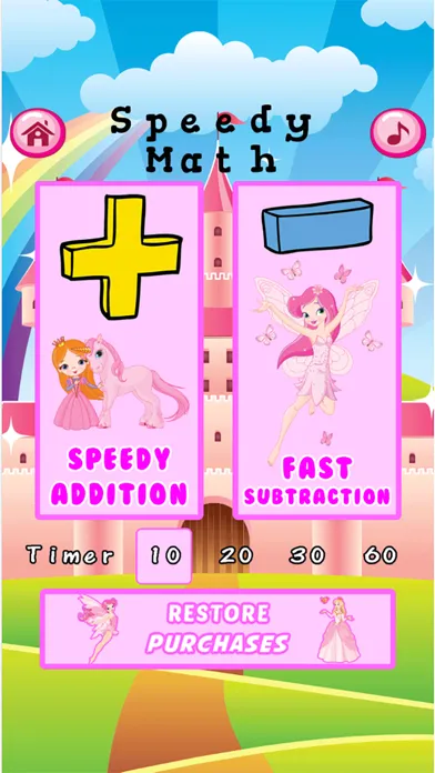 Captures d'écran de Adding and Subtraction 2 Games