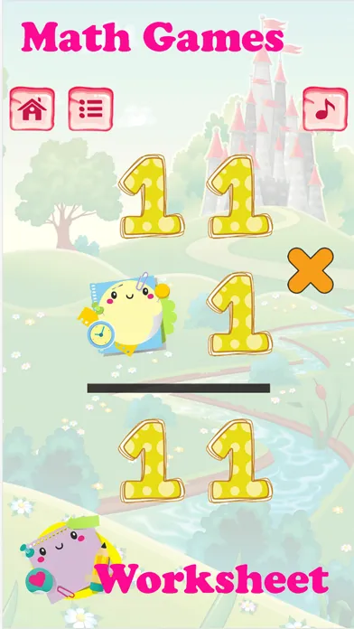 Capturas de tela do First Math Facts Games Online