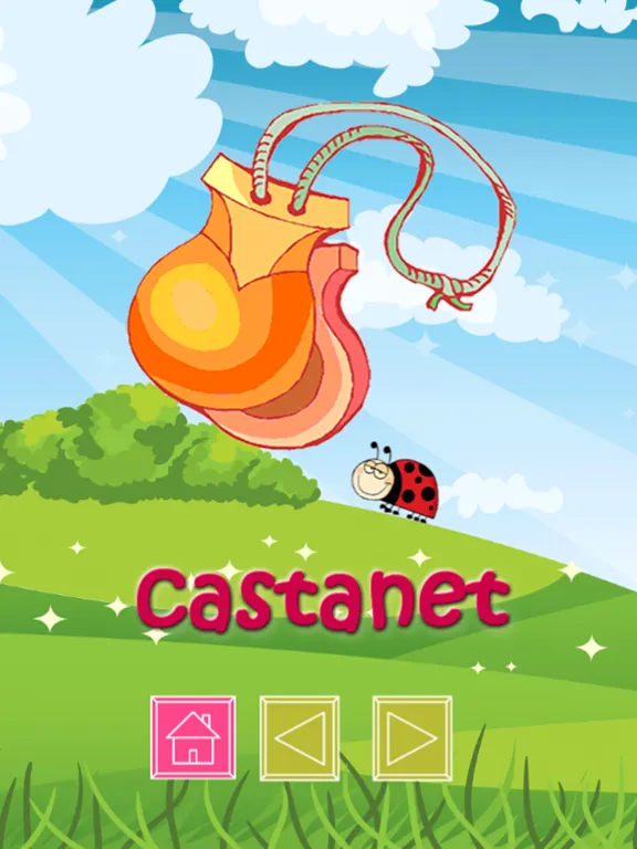 ภาพหน้าจอของ Musical Instruments Flashcards iPad 