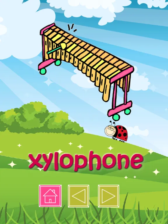ภาพหน้าจอของ Musical Instruments Flashcards iPad 