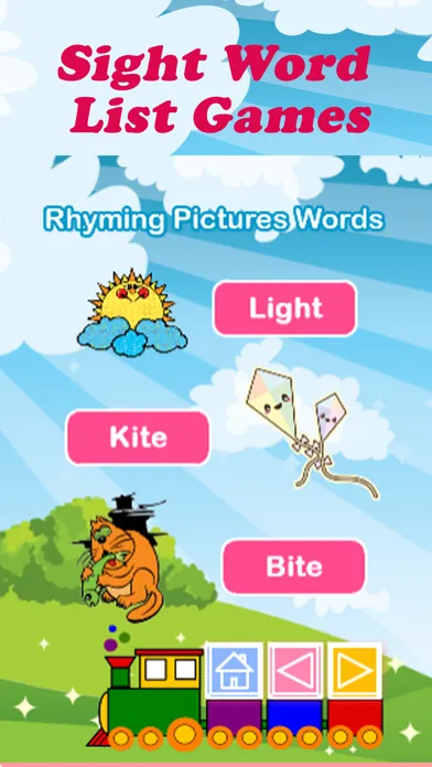 ภาพหน้าจอของ Read Rhyming Words Rhymes Book