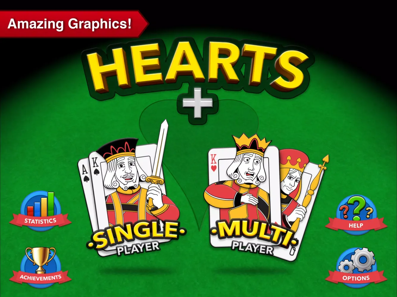 Hearts + Classic Card Game Screenshots