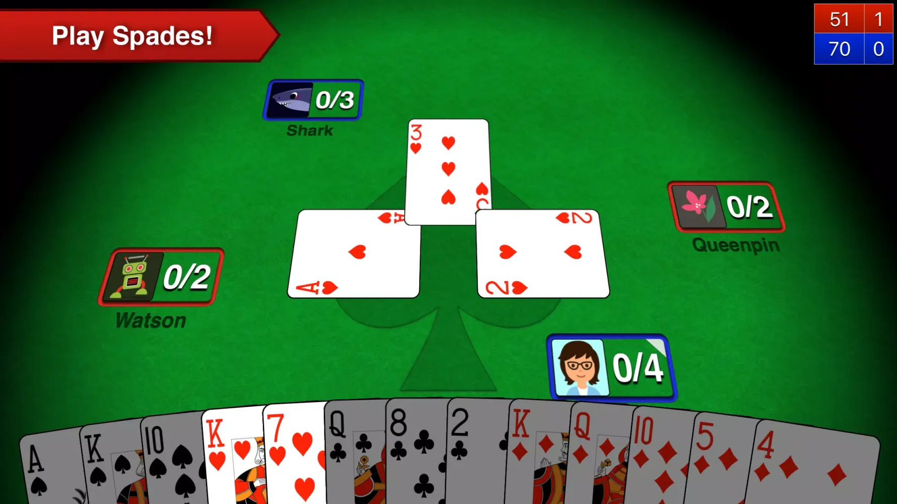 Spades + Card Game Online 스크린샷