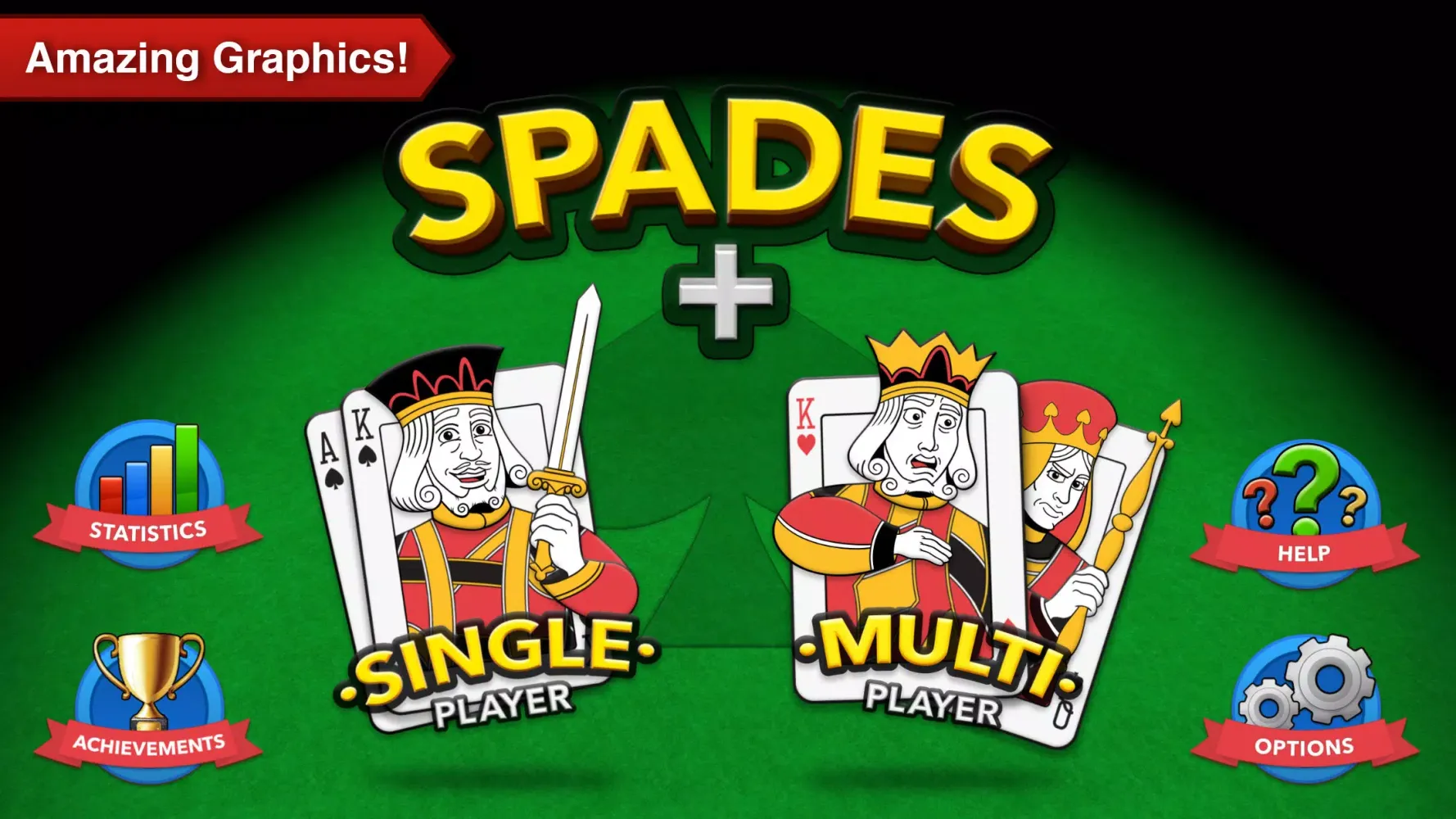 Spades + Card Game Online 스크린샷