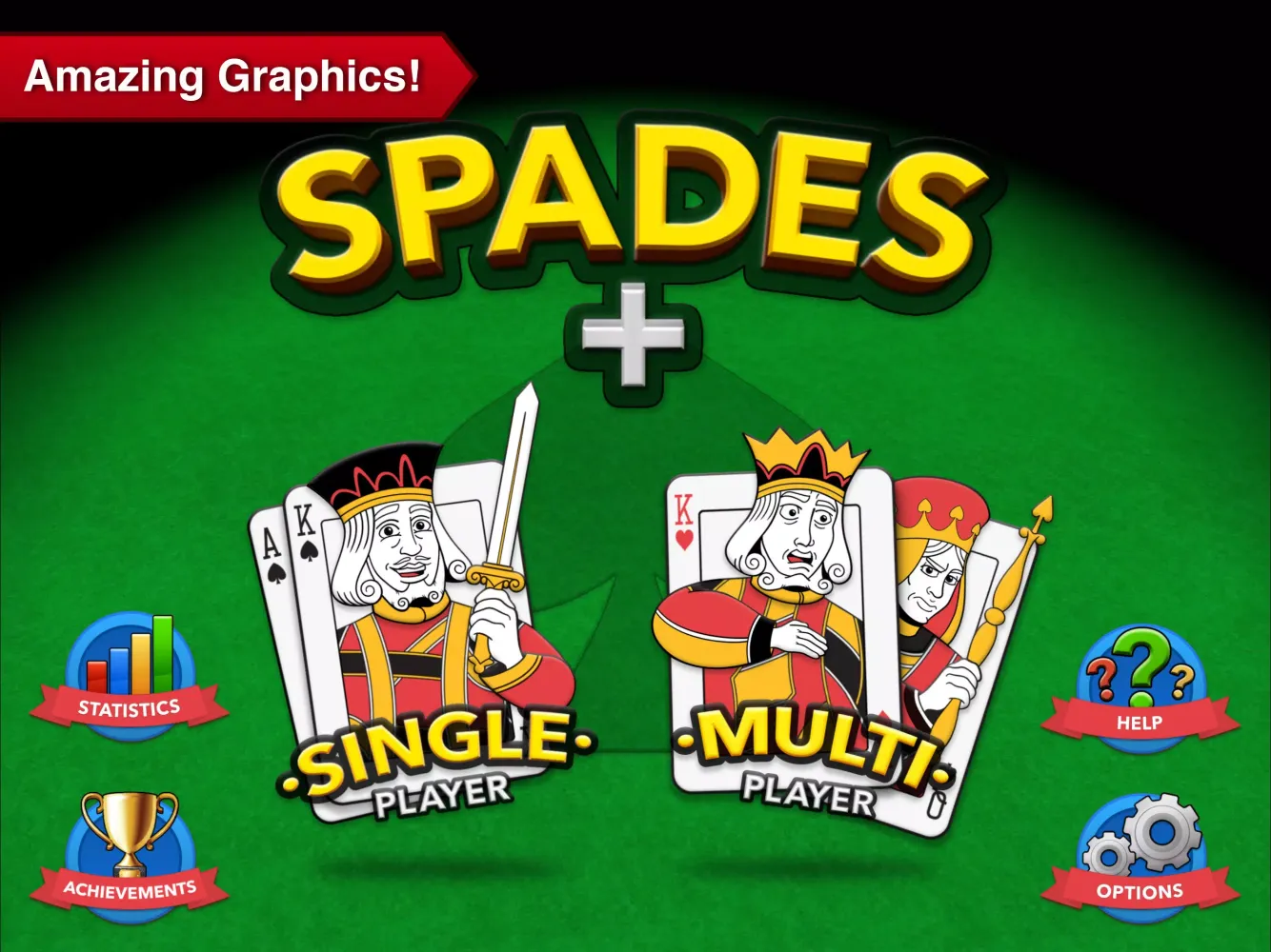 Spades + Card Game Online 스크린샷