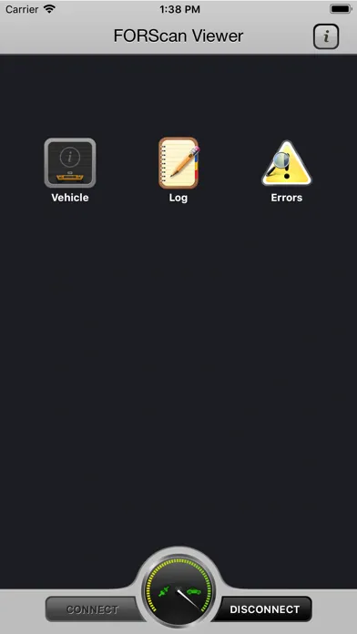 Tangkapan layar FORScan Viewer for Ford, Mazda