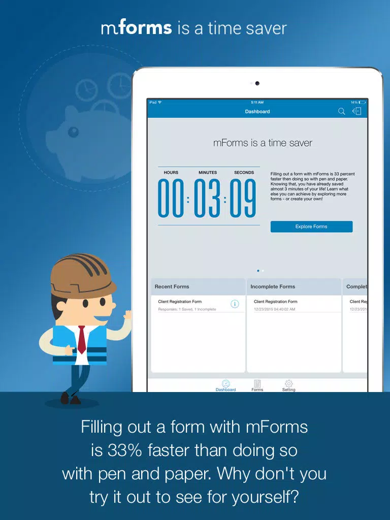 Скриншоты mForms-Mobile Data Collection iPad 