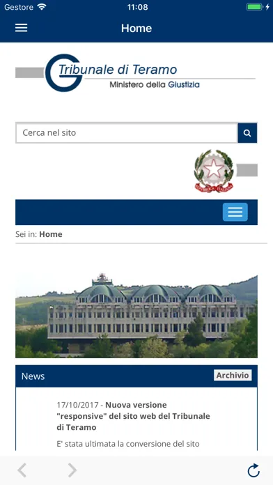 Capturas de pantalla de Tribunale di Teramo