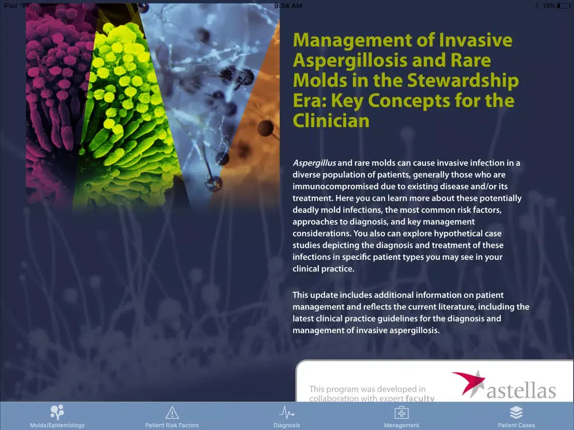Management of Invasive Molds iPad 應用截圖