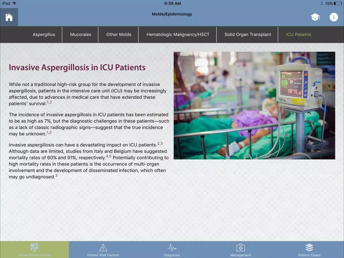 Management of Invasive Molds iPad 應用截圖