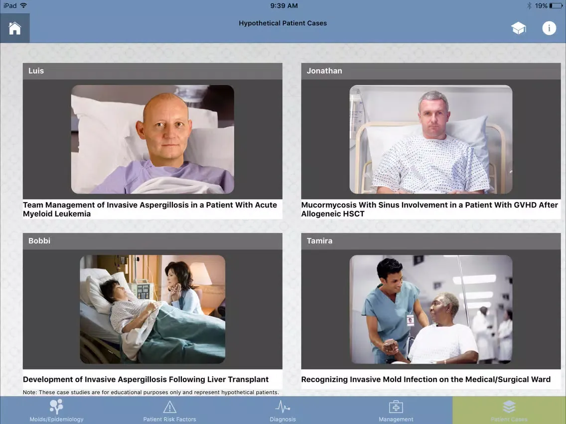 Management of Invasive Molds iPad 應用截圖