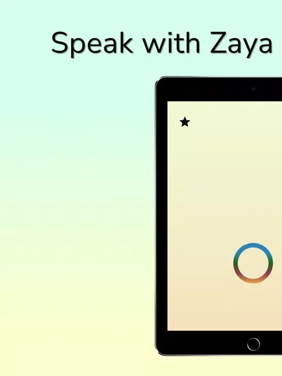 Captures d'écran de Zaya - Voice AI iPad 