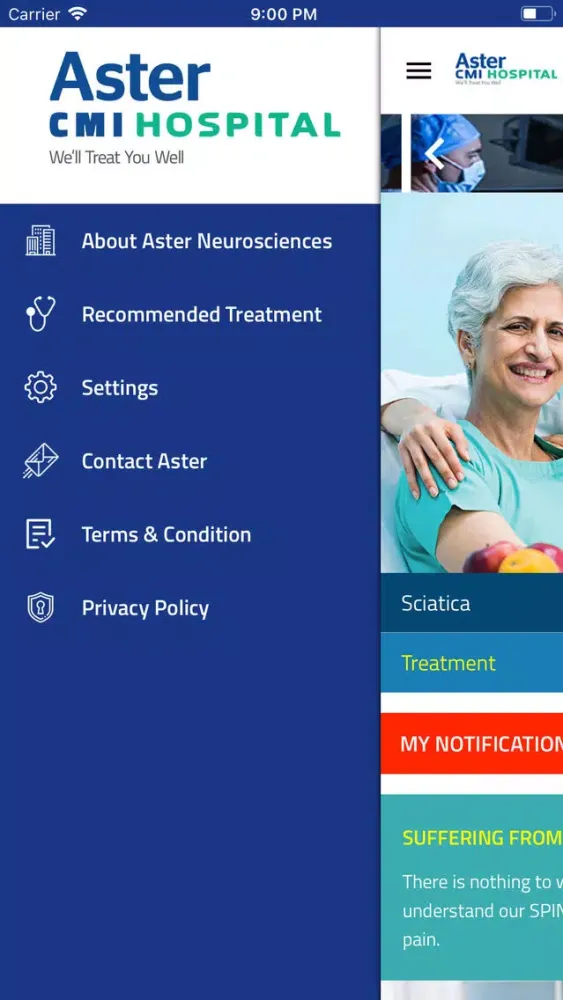 Aster Neuro Care Screenshots