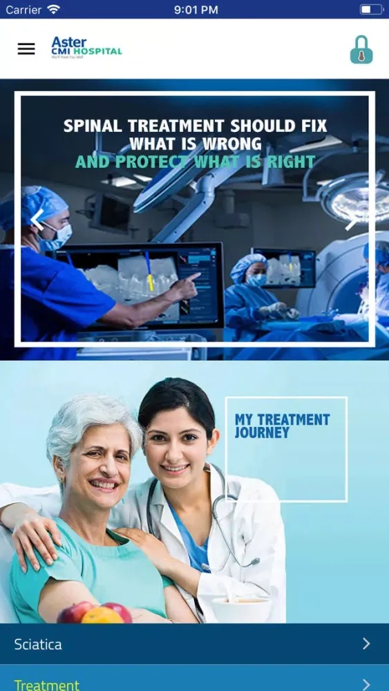 Aster Neuro Care Screenshots