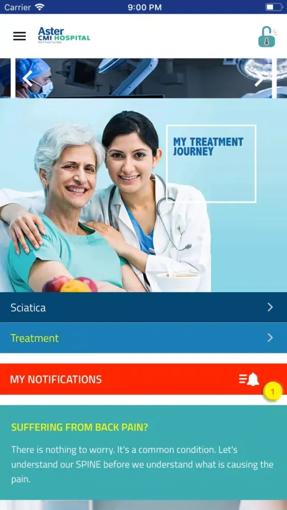 Aster Neuro Care Screenshots