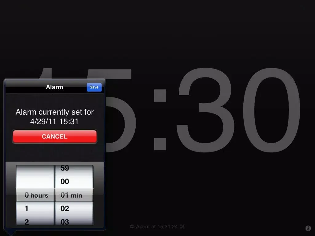 صور Bigger Clock iPad 