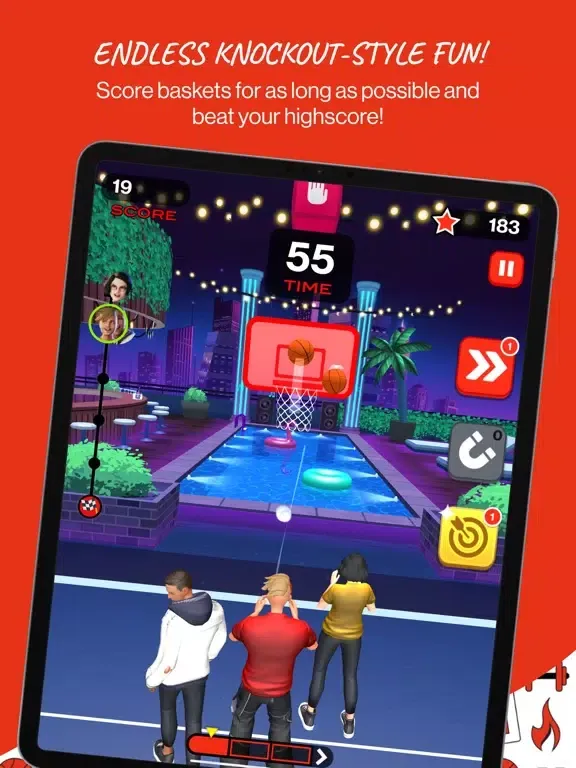 Basketball Flick Shootout iPad  سکرین شاٹس