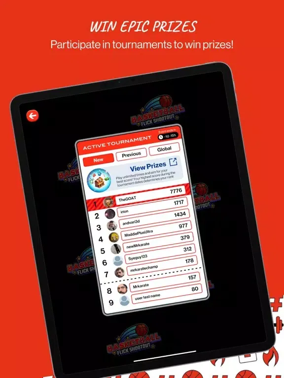 Basketball Flick Shootout iPad  سکرین شاٹس
