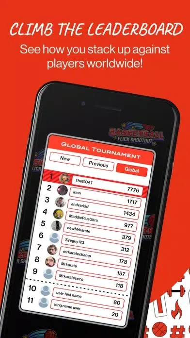 Basketball Flick Shootout سکرین شاٹس