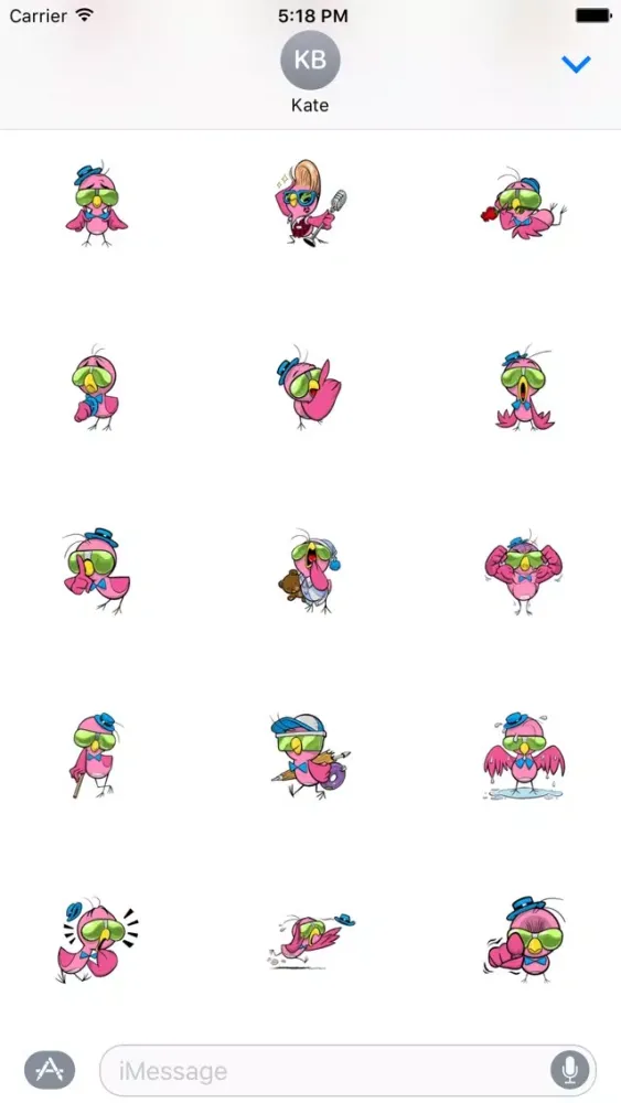 Bella The Snobby Pinky Bird سکرین شاٹس