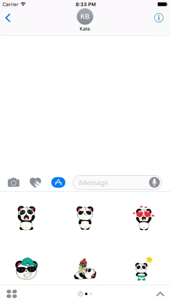 ภาพหน้าจอของ Panda Kute