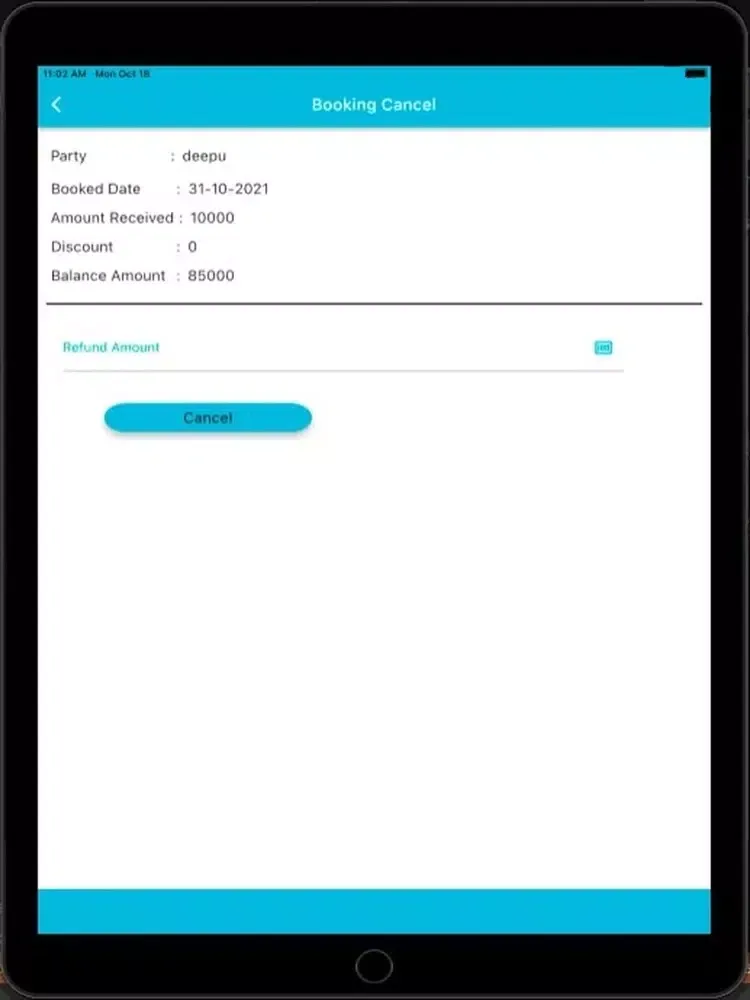 Event App - SRS iPad  Screenshots