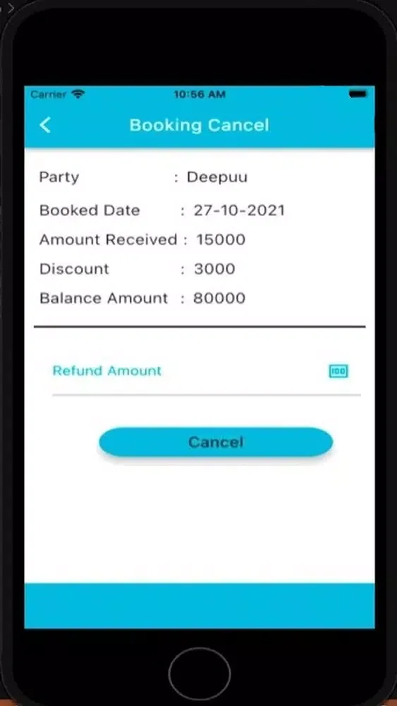 Event App - SRS Screenshots