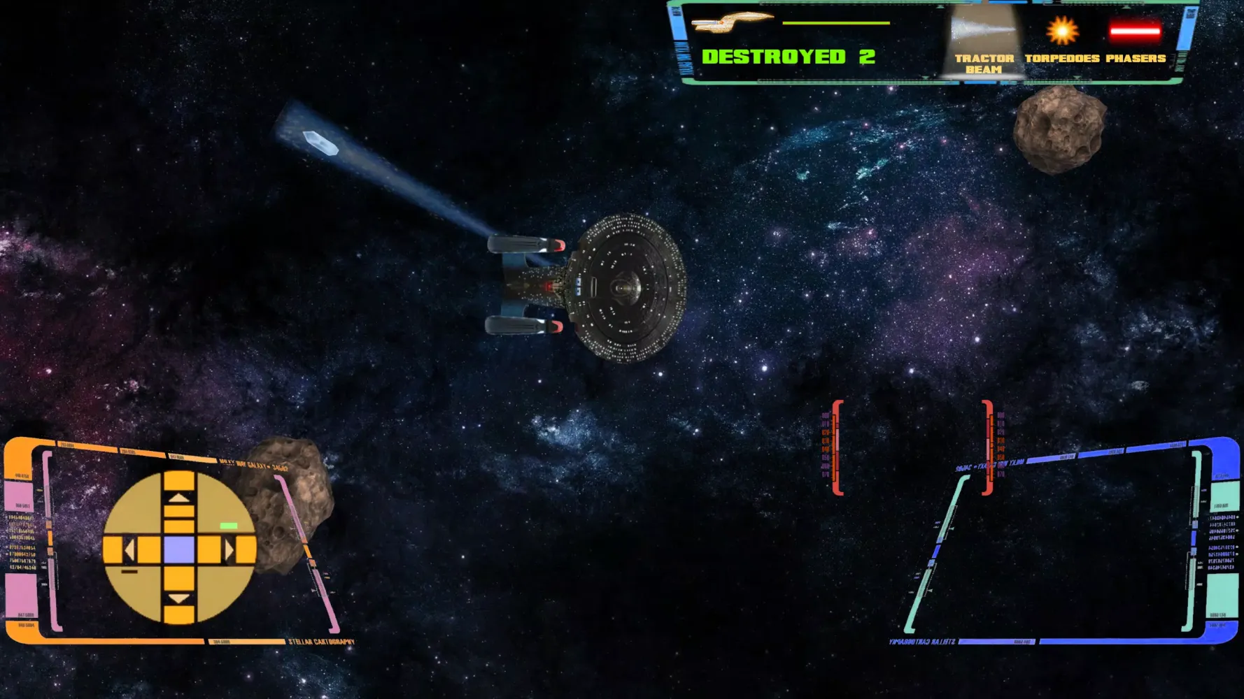 Screenshot di Asteroid Field