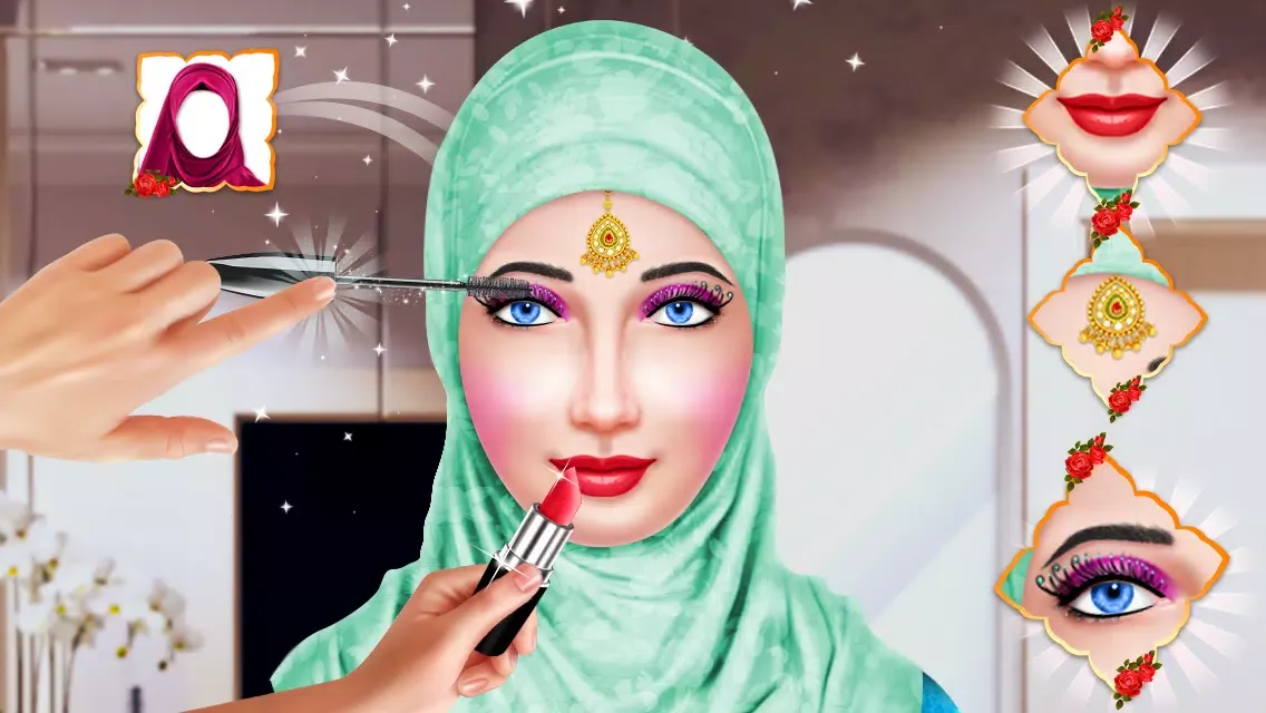 Capturas de pantalla de Hijab Wedding Makeup And Salon
