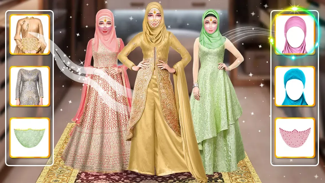 Capturas de pantalla de Hijab Wedding Makeup And Salon