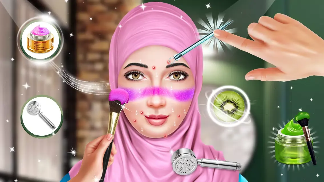 Capturas de pantalla de Hijab Wedding Makeup And Salon
