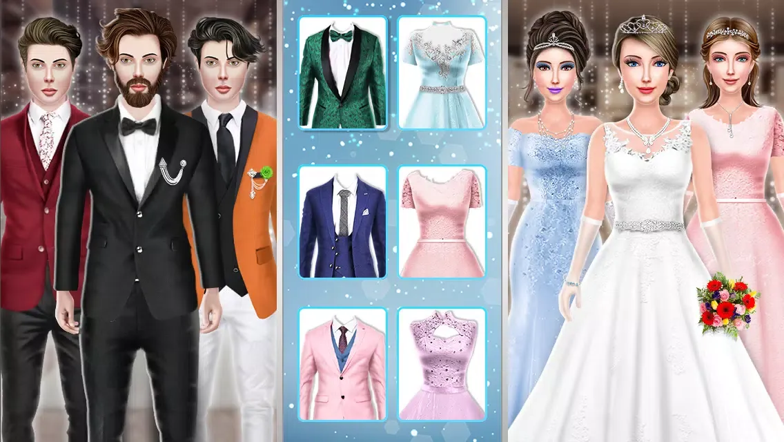 Tangkapan skrin Dream Royal Wedding Games