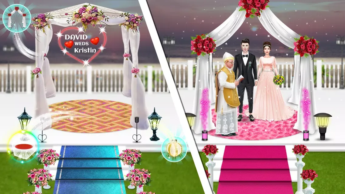 Tangkapan skrin Dream Royal Wedding Games