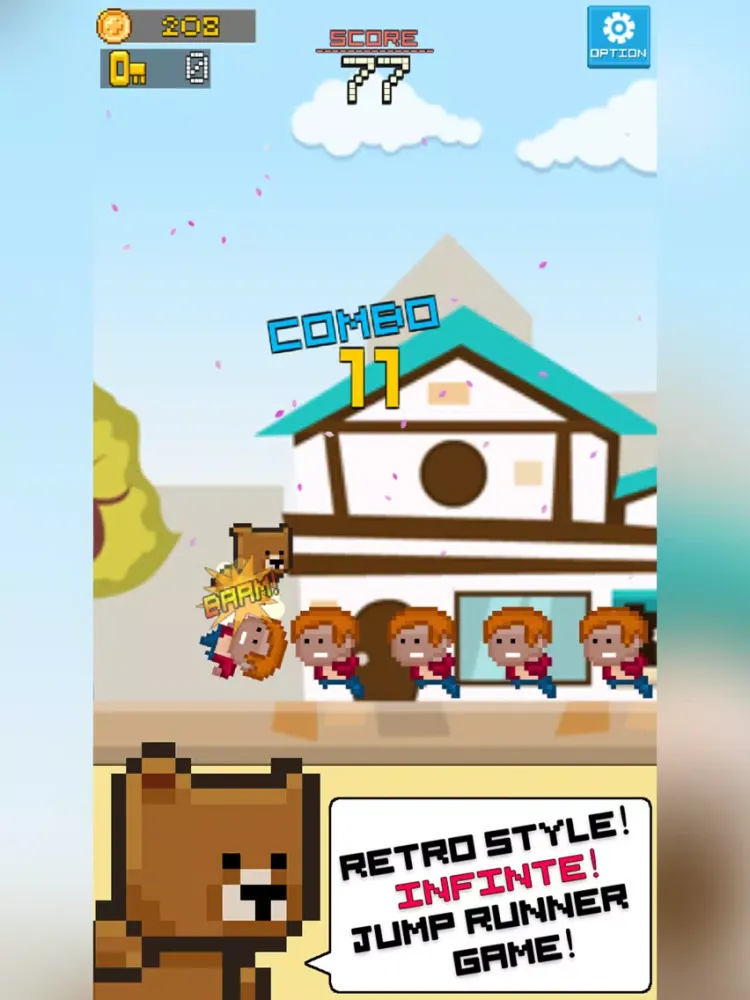 Tangkapan layar Just Jump - Infinte Arcade Battle iPad 