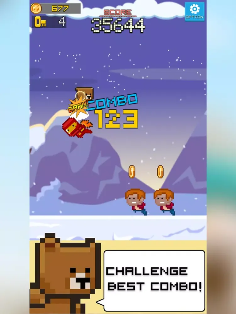 Tangkapan layar Just Jump - Infinte Arcade Battle iPad 